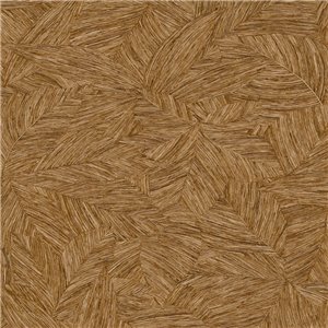 Caselio|Papier peint floral feuilles de palmier beige|Salón