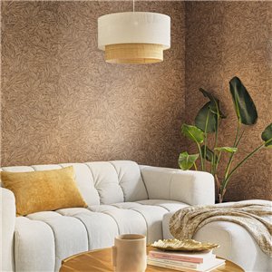 Caselio|Green palm leaf wallpaper|Kitchen 2