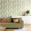 Caselio|Papier peint tropical feuilles de bananier vertes|Tropical