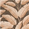Caselio|Papier peint grandes feuilles de bananier noires|Tropical