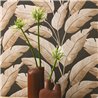 Caselio|Papier peint grandes feuilles de bananier noires|Tropical