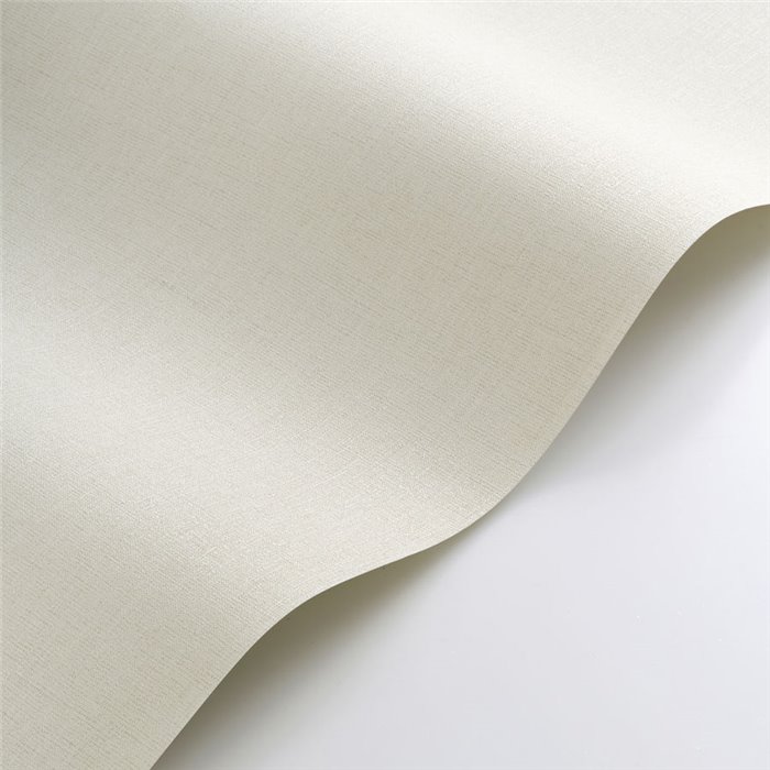 Casadeco|Beige Leinentapete mit schöner Melierung|Textilimitation