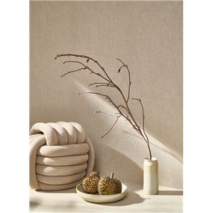 Casamance|Papel pintado de lujo hojas de palma dorado y violeta metalizado|Papel Pintado 2