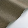 Casadeco|Papier peint effet lin chiné marron|Imitation Tissu