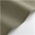 Casadeco|Mottled thick linen wallpaper in timeless and beautiful green|Fabric Imitation