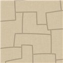 Casadeco|Embroidered textile effect wallpaper in modern style|Fabric Imitation