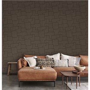 Cristiana Masi|Wallpaper with warm beige striped texture|Modern 2