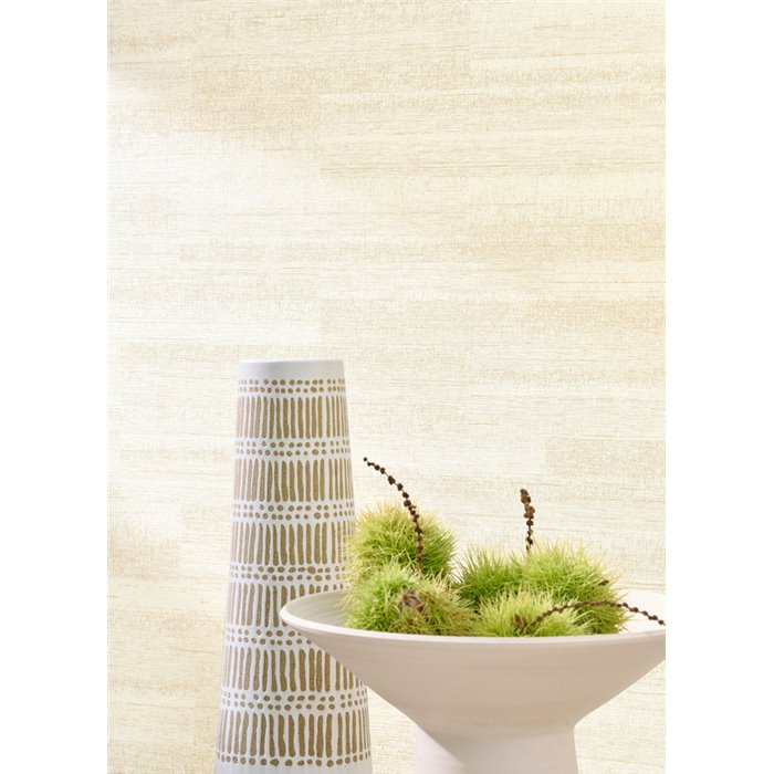 Casadeco|Papel pintado moderno efecto madera beige de estilo contemporáneo|Imitacion Madera