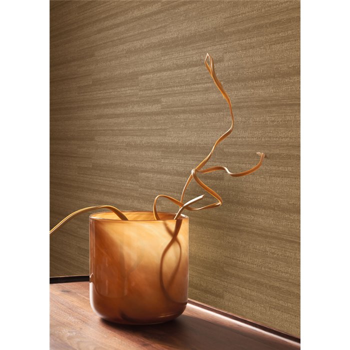 Casadeco|Abstract wood-effect brown wallpaper in modern style|Wood Imitation