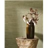 Casadeco|Tapete mit abstrakter Textur und grüner Patina|Holzimitat