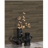 Casadeco|Modern ethnic-style wallpaper with weathered wood effect texture|Wood Imitation