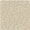Casadeco|Modern beige linen-effect wallpaper with an ethnic touch|Wallpaper