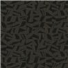 Casadeco|Ethnic-style black wallpaper, modern and linen-effect|Wallpaper