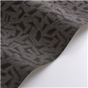 Casadeco|Ethnic-style black wallpaper, modern and linen-effect|Wallpaper