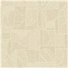 Casadeco|Papier peint style ethnique beige avec touche moderne|Papier Peint