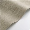 Casadeco|Beige ethnic-style patchwork wallpaper with modern look|Ethnic