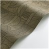 Casadeco|Contemporary ethnic patchwork wallpaper in brown|Ethnic