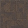 Casadeco|Moderne Ethno-Tapete mit Patchwork-Effekt in Textiloptik|Ethnisch