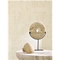 Casadeco|Papier peint patchwork ethnique contemporain marron|Ethnique