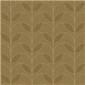 Casadeco|Gold metallic Art Deco wallpaper in floral petal shapes|Wallpaper