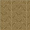 Casadeco|Gold metallic Art Deco wallpaper in floral petal shapes|Wallpaper