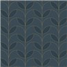 Casadeco|Papier peint art déco bleu, moderne et élégant|Papier Peint