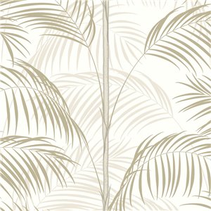Architects Paper|Papier peint floral style nordique fond marron|Floral