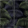 Casadeco|Modern palm leaf wallpaper with an Art Deco touch|Floral