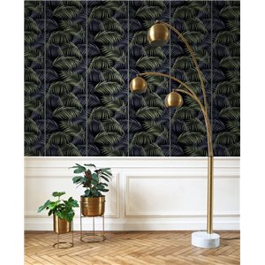 Eijffinger|Papel pintado líneas étnicas geométricas rosado beige moderno|Papel Pintado 2