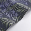Casadeco|Modern palm leaf wallpaper with an Art Deco touch|Floral