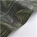 Casadeco|Green palm wallpaper with an Art Deco touch|Tropical