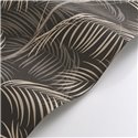 Casadeco|Modern style black palm leaf wallpaper|Floral