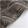 Casadeco|Schwarze Tapete mit Palmenblättern im modernen Stil|Blumen