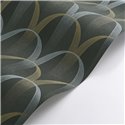 Casadeco|Papier peint style art déco vert, idéal pour commerces et hôtellerie|Papier Peint