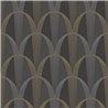 Casadeco|Papier peint noir art déco moderne idéal pour boutiques de mode|Papier Peint