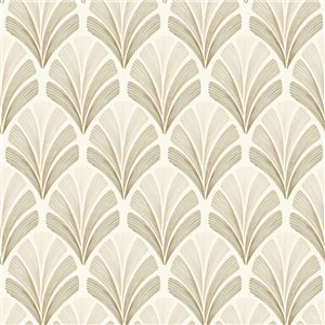 Marburg|Wallpaper with blue-gray metallic folds|Wallpaper