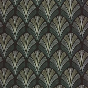 Elitis|Papier peint effet soie naturelle avec veines marron chocolat|Papier Peint