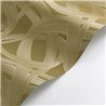 Casadeco|Papier peint moderne doré avec formes abstraites|Papier Peint
