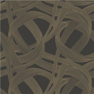 Casadeco|Papier peint moderne doré avec formes abstraites|Papier Peint