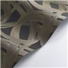 Casadeco|Modern black and gold wallpaper, ideal for bedroom or foyers|Modern