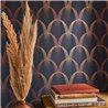 Casadeco|Art-Déco-Tapete mit modernem Farbenspiel, ideal für Hotels|Tapeten