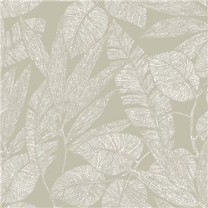 As Creation|Tapete mit goldenem metallisiertem Blätterdruck|Tapeten