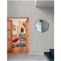 Grandeco|Papier peint motifs courbes en relief gris|Papier Peint