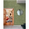 Grandeco|Raised curved patterns green wallpaper|Wallpaper