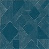 Grandeco|Papier peint géométrique losanges et rectangles bleu|Papier Peint