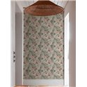 Grandeco|Floral monstera and ficus leaves taupe wallpaper|Wallpaper