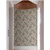 Grandeco|Floral monstera and ficus leaves taupe wallpaper|Wallpaper
