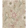 Grandeco|Papier peint floral vintage taupe|Papier Peint