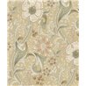 Grandeco|Papier peint floral vintage ocre|Romantique