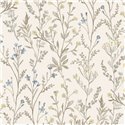 Grandeco|Papier peint romantique petites fleurs blanches|Romantique